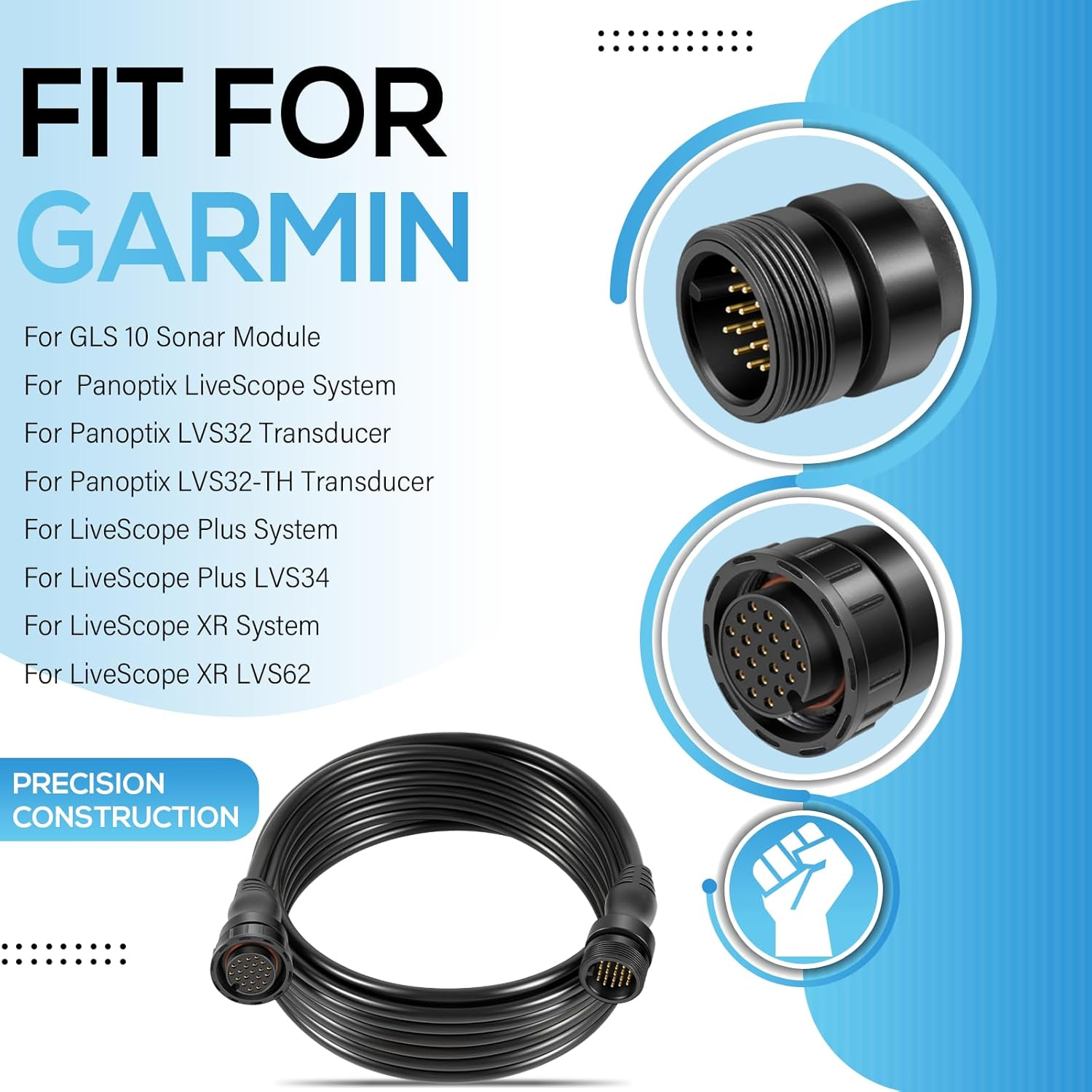 010-12855-00 Ship Transducer E - Fish Finder Cable incelemesi ve fiyatı