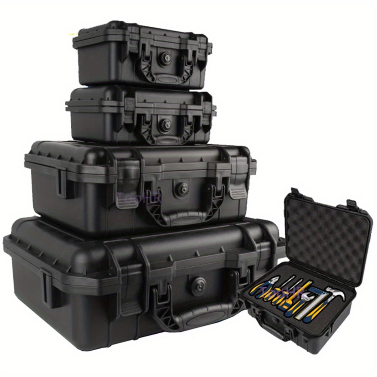 1pc Waterproof Hard Carry Case - Fish Finder Case incelemesi ve fiyatı