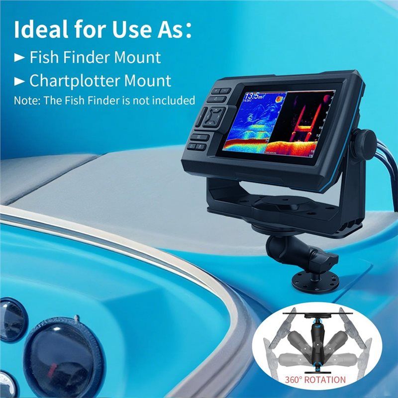 AA90-Aluminum Fish Finder Moun - Fish Finder Case incelemesi ve fiyatı