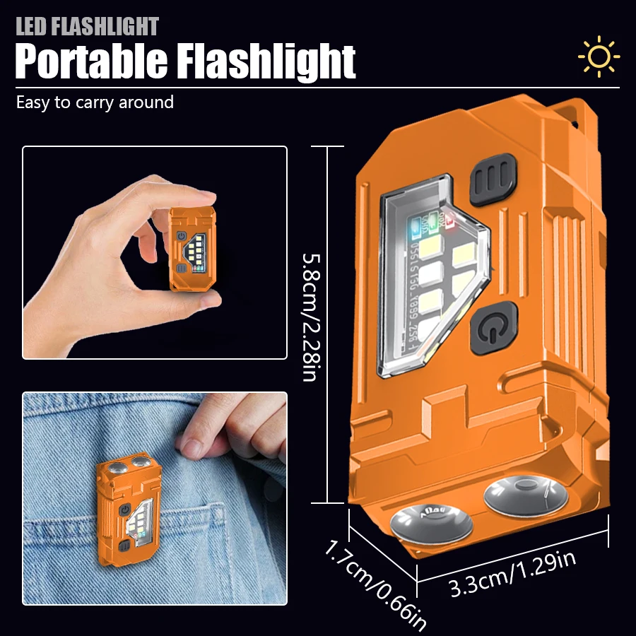 Mini Keychain EDC Flashlight R - Fishing Light incelemesi ve fiyatı