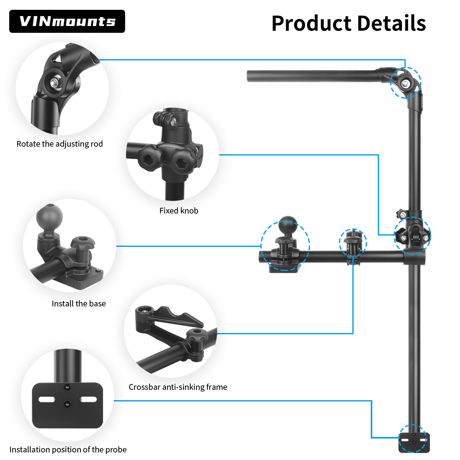 VINmountsLivescope Fish Finder - Fish Finder Mount incelemesi ve fiyatı