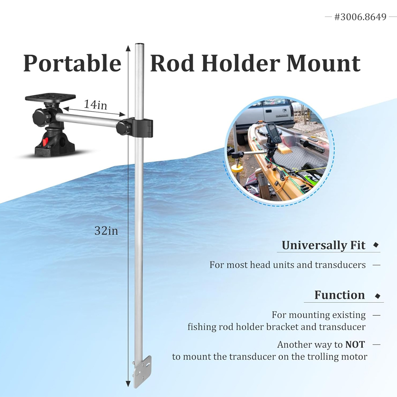 360° Rotation ,Marine Fish Fin - Fish Finder Mount incelemesi ve fiyatı