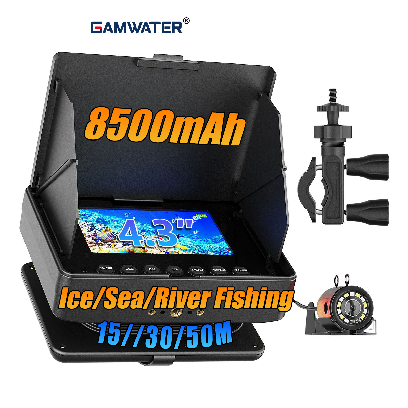 Underwater Fishing Camera - 15 - Fish Finder Battery incelemesi ve fiyatı