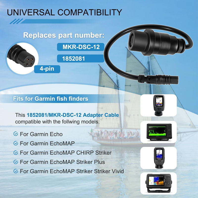 1852081 MKR-DSC-12  4-Pin Fish - Fish Finder incelemesi ve fiyatı