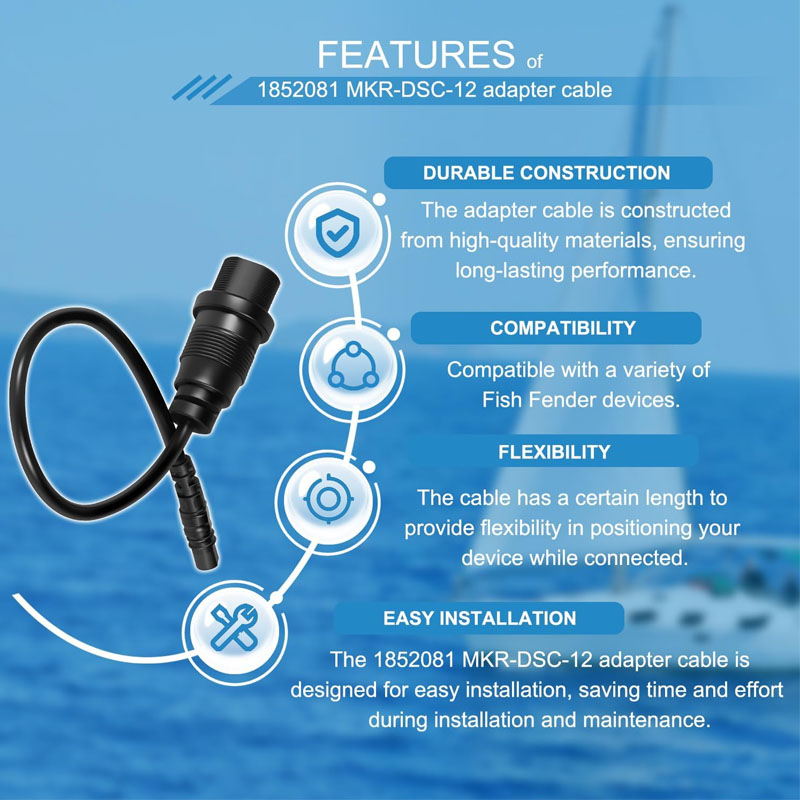 1852081 MKR-DSC-12  4-Pin Fish - Fish Finder incelemesi ve fiyatı