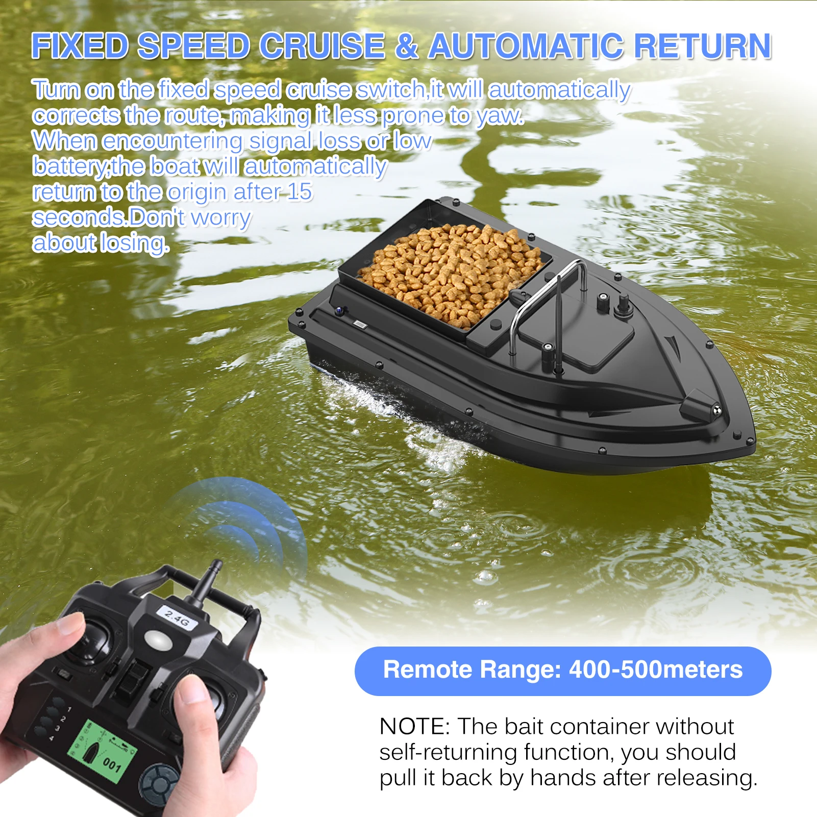 D16E GPS 12000mAh Fishing Bait - Fishing Gps incelemesi ve fiyatı