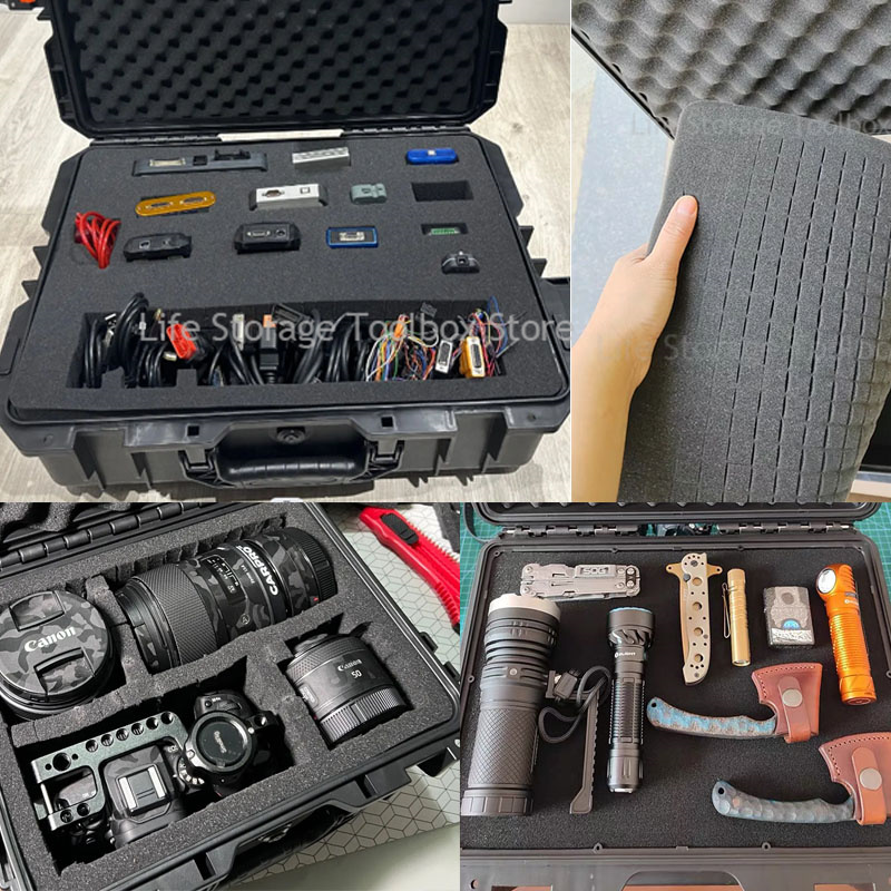 Large Tool Box ABS Waterproof  - Fish Finder Case incelemesi ve fiyatı
