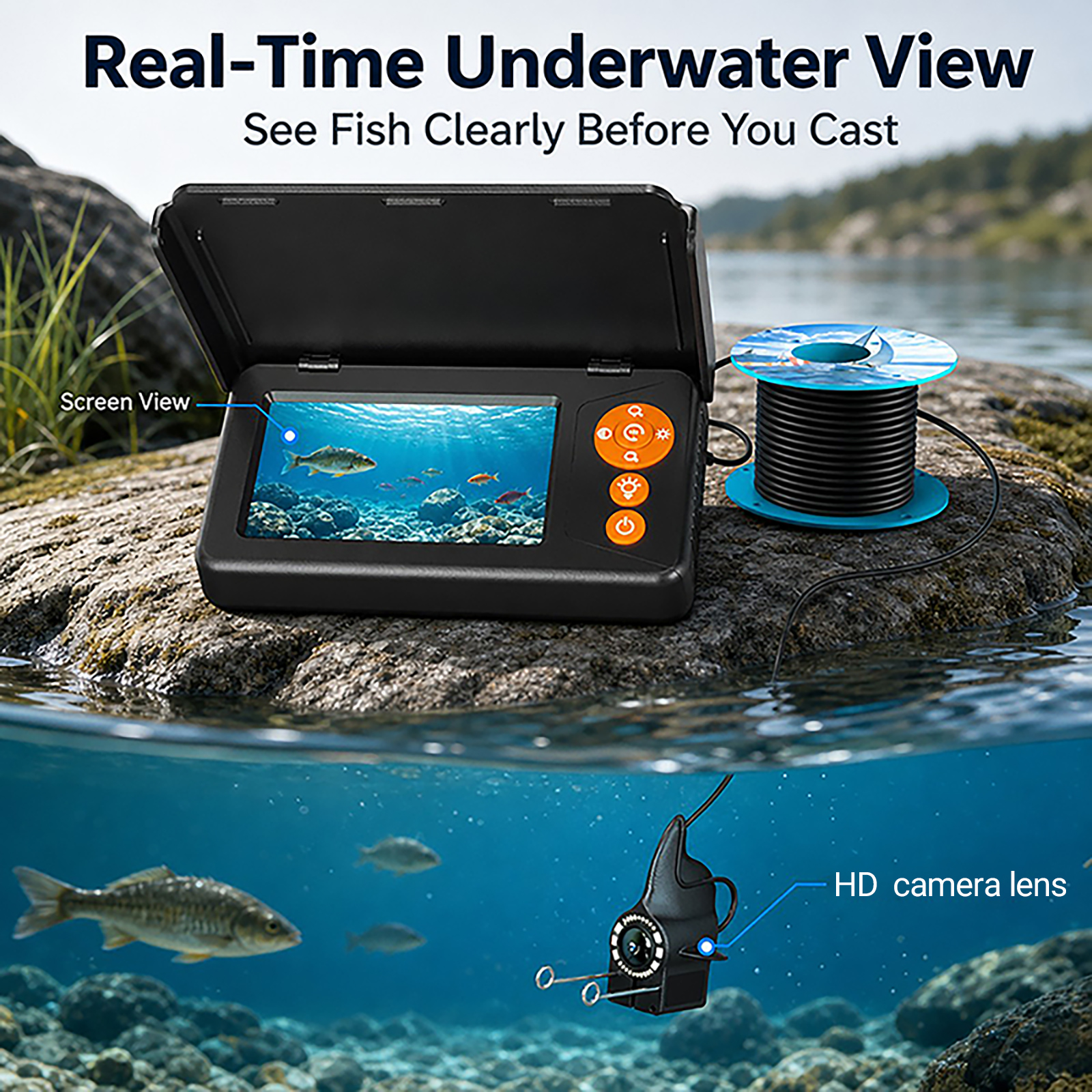 Fish Finder Underwater Camera  - Fishing Camera incelemesi ve fiyatı