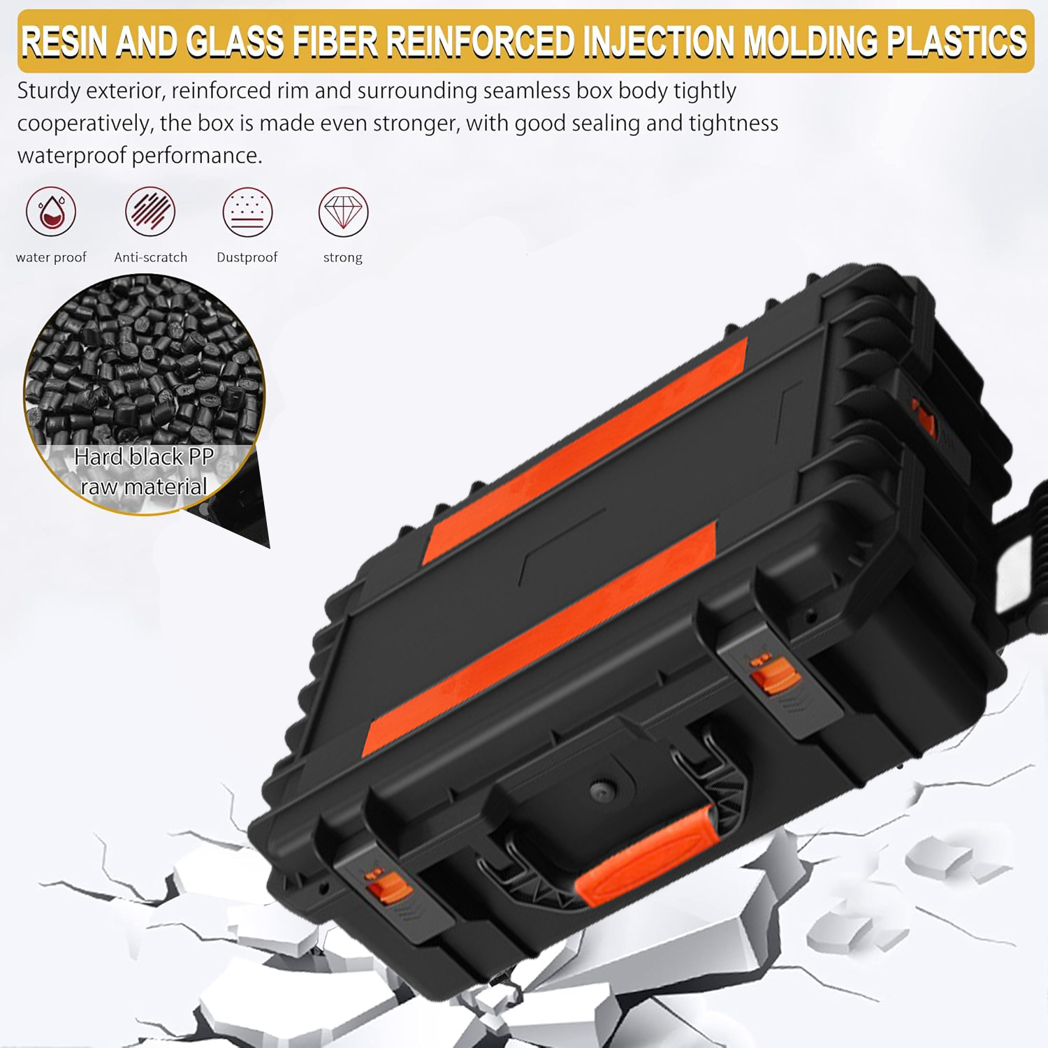 Pre Cut Foam Hard Case Waterpr - Fish Finder Case incelemesi ve fiyatı