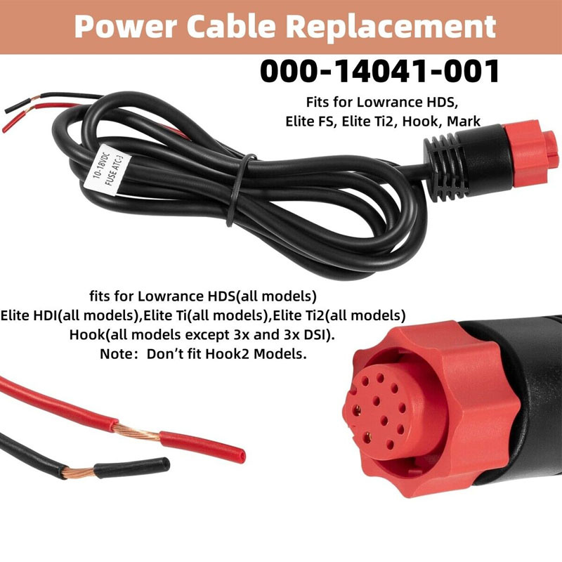 000-14041-001 HDS/Elite/Hook P - Fish Finder Cable incelemesi ve fiyatı