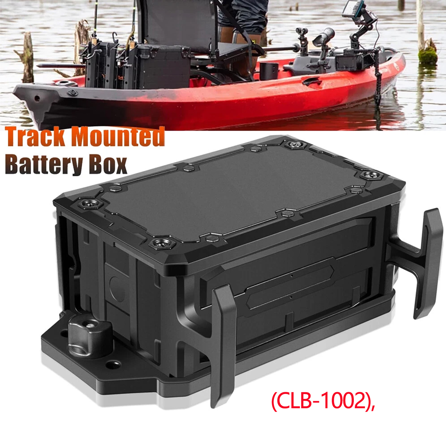 Track Mounted Battery Box for  - Fish Finder Battery incelemesi ve fiyatı