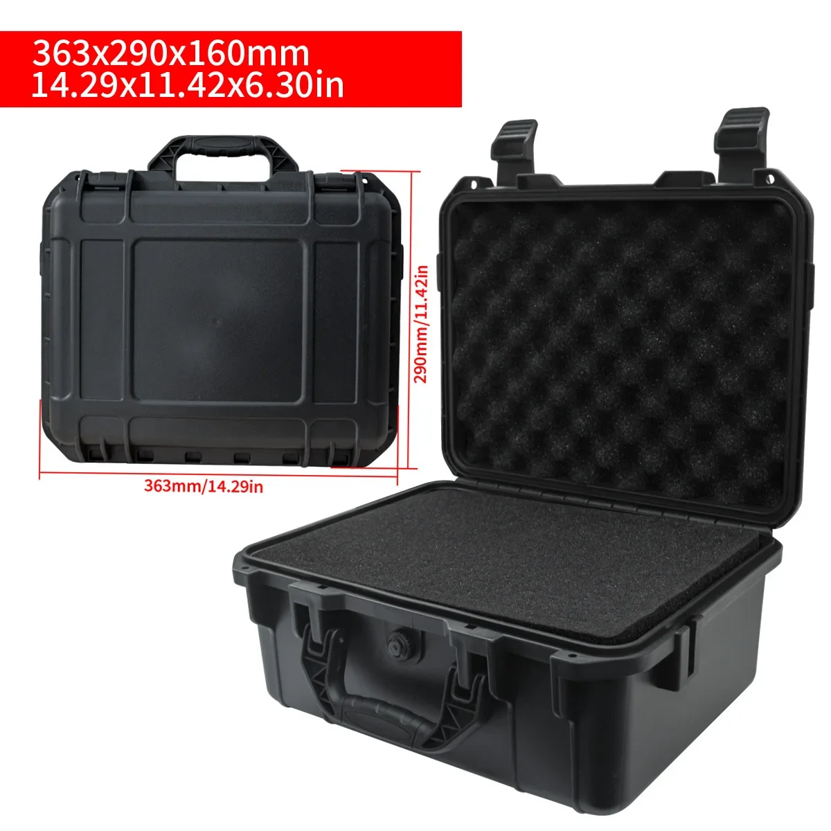 1 portable toolbox with pre cu - Fish Finder Case incelemesi ve fiyatı