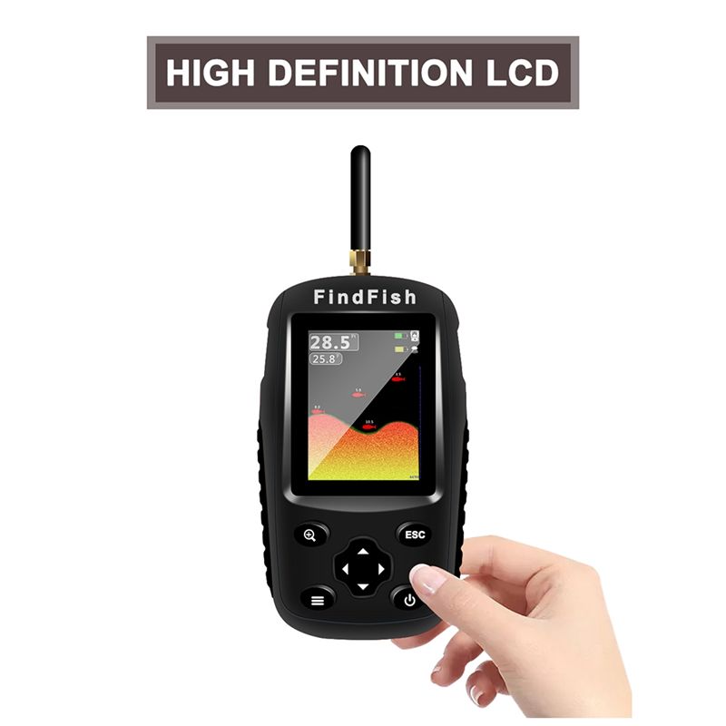 Quality Smart English Russian  - Fish Finder Portable incelemesi ve fiyatı