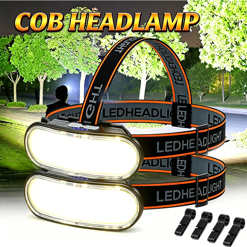 Powerful COB LED Headlamp Type - Fish Finder Battery incelemesi ve fiyatı
