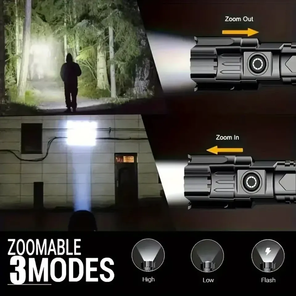 Super Bright LED Flashlight US - Fish Finder Battery incelemesi ve fiyatı