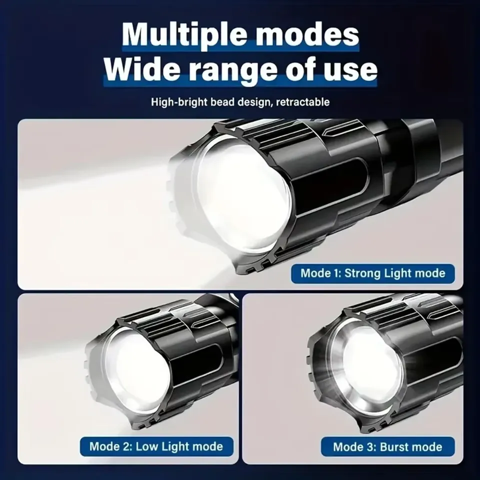 Super Bright LED Flashlight US - Fish Finder Battery incelemesi ve fiyatı
