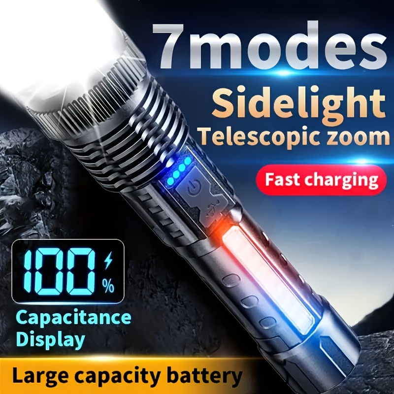 Powerful LED Flashlight Batter - Fishing Light incelemesi ve fiyatı
